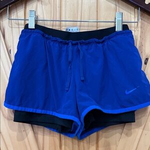 Nike Women's Royal Blue Athletic Shorts